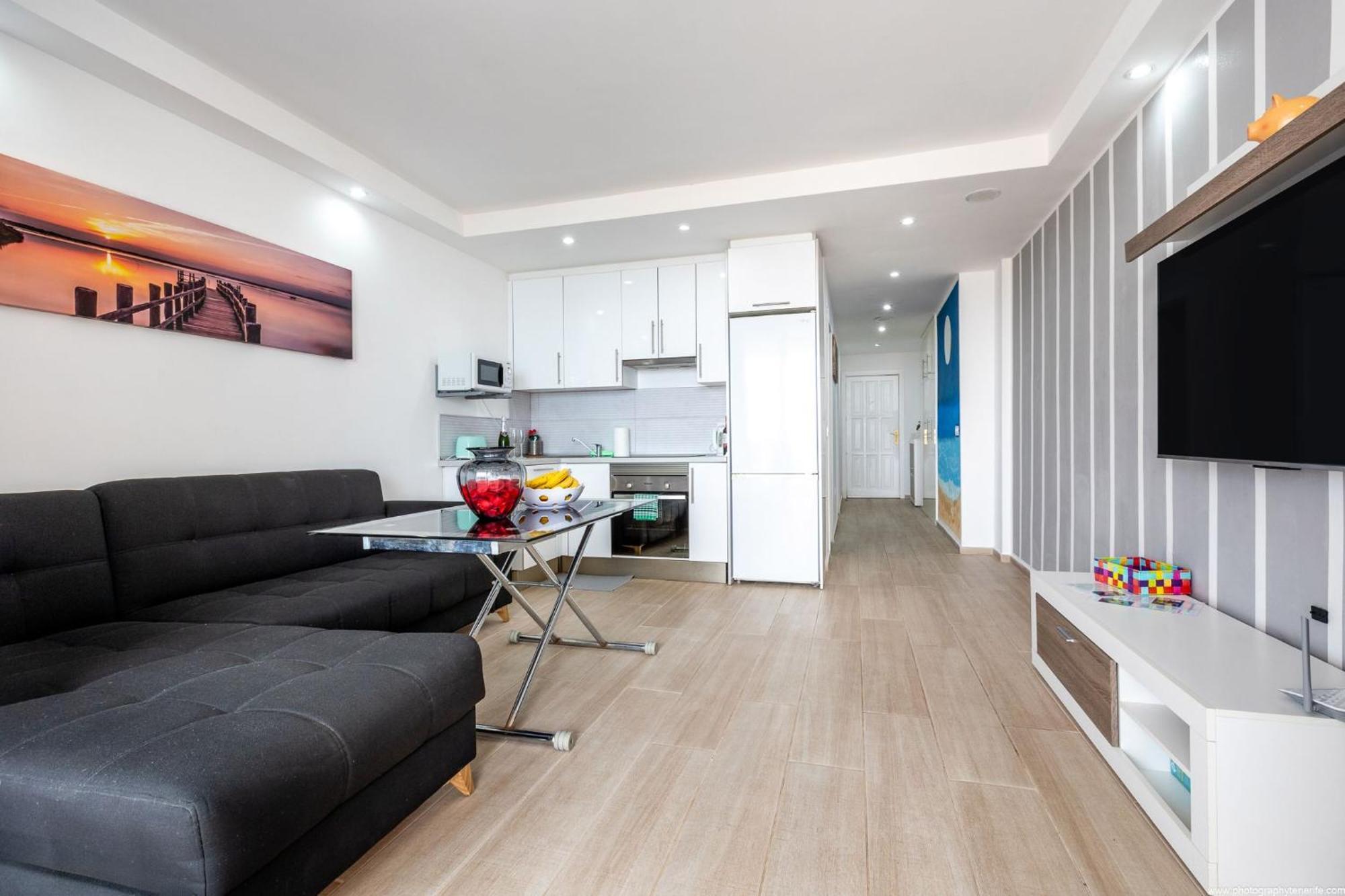 Ocean View Apartment With Large Terrace And Netflix Smart Tv Costa Adeje Kültér fotó